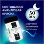 Акриловая краска Малевичъ Glow светящаяся в темноте, 50 мл 747689610