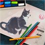 Альбом Малевичъ для пастели GrafArt с абразивным покрытием, 280 г/м2, 20 л размеры в ассортименте 188510603