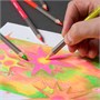 Набор цветных карандашей Малевичъ GrafArt PRO, неоны, 5 цветов 388169089