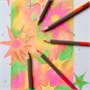 Набор цветных карандашей Малевичъ GrafArt PRO, неоны, 5 цветов 388169089