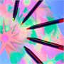 Набор цветных карандашей Малевичъ GrafArt PRO, неоны, 5 цветов 388169089