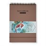 Скетчбук для акварели Малевичъ Monet 300 г/м, среднее зерно, спираль, 20л, форматы в ассортименте 249730007
