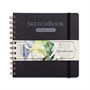 Скетчбук для акварели White Swan, Fin, 200 г/м, 16х16, 25л 1422631952