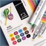Набор спиртовых маркеров Малевичъ Graf'Art Brush, Базовый 12 цветов 1374894349