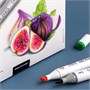 Набор спиртовых маркеров Малевичъ Graf'Art Brush, Базовый 12 цветов 1374894349
