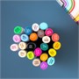 Набор спиртовых маркеров Малевичъ Graf'Art Brush, Базовый 24 цвета 1388177129