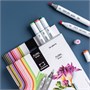 Набор спиртовых маркеров Малевичъ Graf'Art Brush, Флора 24 цвета 832877538