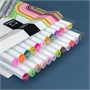 Набор спиртовых маркеров Малевичъ Graf'Art Brush, Флора 24 цвета 832877538
