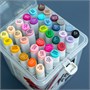 Набор спиртовых маркеров Малевичъ Graf'Art Brush, Базовый 36 цветов 899600302