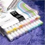 Набор спиртовых маркеров Малевичъ GrafArt Brush, Пастельные тона 24 цвета 420628812