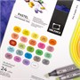 Набор спиртовых маркеров Малевичъ GrafArt Brush, Пастельные тона 24 цвета 420628812