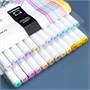 Набор спиртовых маркеров Малевичъ Graf'Art Brush, Светлые тона 24 цвета 457619921