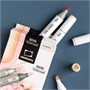 Набор спиртовых маркеров Малевичъ Graf'Art Brush, Телесные 6 цветов 497691225