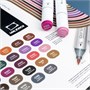 Набор спиртовых маркеров Малевичъ Graf'Art Brush, Темные тона 24 цвета 1556574709