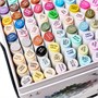 Набор спиртовых маркеров Малевичъ GrafArt Brush, Максимальный, 120 цветов 146784385