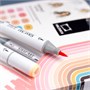 Набор спиртовых маркеров Малевичъ Graf'Art Brush, Портрет 12 цветов 927455167