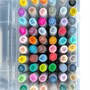 Набор спиртовых маркеров Малевичъ Graf'Art Brush, Базовый 60 цветов 1974454551