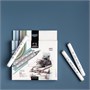 Набор спиртовых маркеров Малевичъ Graf'Art Brush, Серые 12 цветов 2025348408