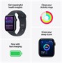 Смарт-часы Apple Watch SE 3 GPS 40mm Midnight Aluminium Case with Midnight Sport Band - S/M MEH94RK/A Полуночный черный 5360340