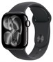 Смарт-часы Apple Watch Series 11 GPS 42mm Jet Black Aluminium Case with Black Sport Band - M/L MEQU4X/A 5211415