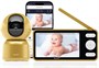 Видеоняня Ramili Baby RV1500GOLD с креплением 5145674