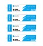 Аккумуляторы BETAFPV 550мАч 1S 40C LiHV (BT2.0) (4 шт.) 376898264