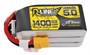 Аккумулятор Tattu R-Line V5.0 1400мАч 6S 150C LiPo (XT60) 1485609358
