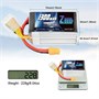 Аккумулятор Zeee 1300мАч 6S 120C LiPo (XT60) 282525226