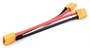 Переходник XT60 (папа) - 2xXT60 (мама) (10 см) 1157451278