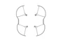 Защита пропеллеров DJI Mavic Air 2 / Air 2S 1669201236