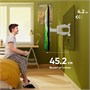 Кронштейн настенный ONKRON M5 белый для размера 37-70" 1401810413