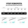 Кронштейн настенный ONKRON NP44 чёрный для размера 26"-65" 1375866092