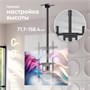 Кронштейн потолочный ONKRON N1L Black для размера 32"-80" 906904879
