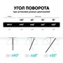 Кронштейн настенный ONKRON NP47 Black для размера 40"-75" 1569952259
