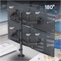 Кронштейн настольный для четырех мониторов ONKRON D421E Black для размера 13"-32" 1247515967