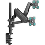 Кронштейн настольный для двух мониторов ONKRON G140 Black для размера 13"-32" 971835294
