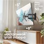 Кронштейн настенный ONKRON NP40 чёрный для размера 32"-65" 1514775055