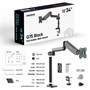 Кронштейн настольный ONKRON G75 Black для размера 13"-34" 9946339
