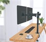 Кронштейн настольный для 2-x дисплеев Wize WDM2-32 для размера 14"-32" 634353029
