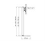 Напольная стойка SMS Flatscreen FM ST1200 A/B для размера 15-49" 973897443
