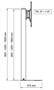 Напольная стойка SMS Flatscreen FM ST800 A/B для размера 15-49" 235229641