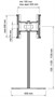 Напольная стойка SMS Flatscreen FM ST800 A/B для размера 15-49" 235229641