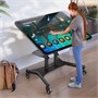 Мобильная напольная стойка ONKRON TS1380 Black для размера 50"-83" 1137847045