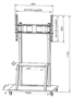Мобильная напольная стойка TeachTouch для размера 42"-90" 1711970520