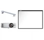 Интерактивный комплект IQBoard DVT T087 с проектором Optoma X309ST и креплением Wize WTH-140 1860806206