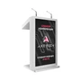 Интерактивная трибуна AxeTech Double 27" с рекламным дисплеем Premium 1506610725