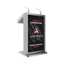 Интерактивная трибуна AxeTech Double 27" с рекламным дисплеем Premium 1506610725