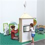 Мультимедийный развивающий комплекс IKC Play Tower Touch White, 1 интерактивный экран 505387165