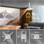 Крепление для проектора ONKRON K3A белый (штанга 290-390 мм) потолочно-настенное 1268657758
