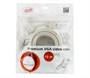 Кабель VGA-15M-Gray, 15M/15M, 15м, тройной экран, феррит.кольца, пакет 260606020